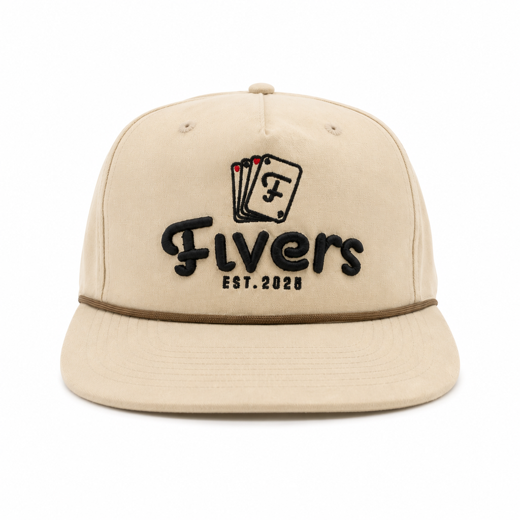 Short Brim Rope Cap