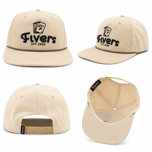 Short Brim Rope Cap