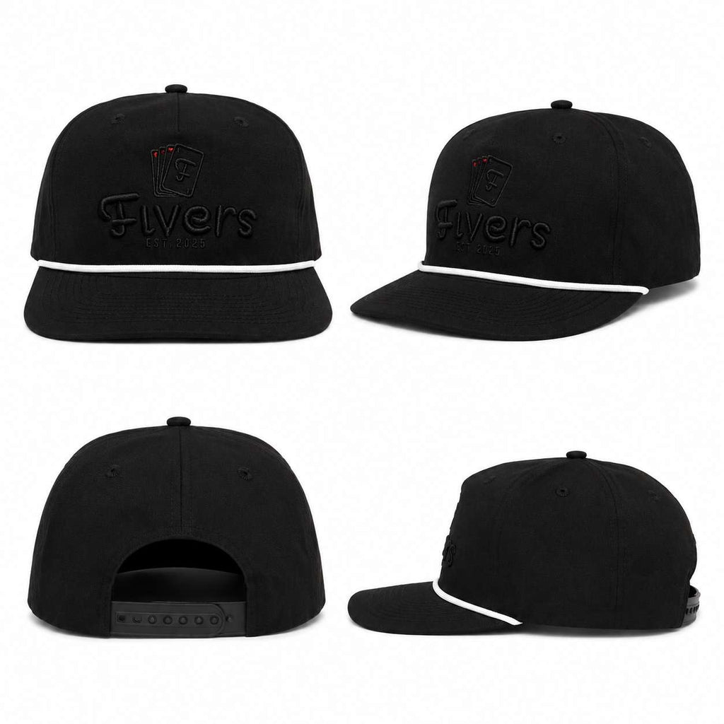 Short Brim Rope Cap