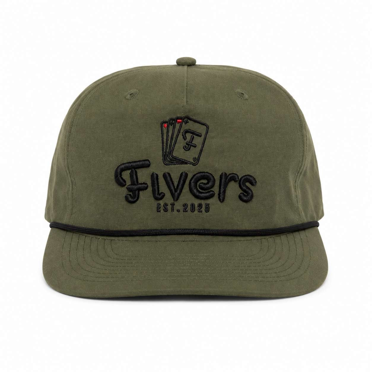 Short Brim Rope Cap