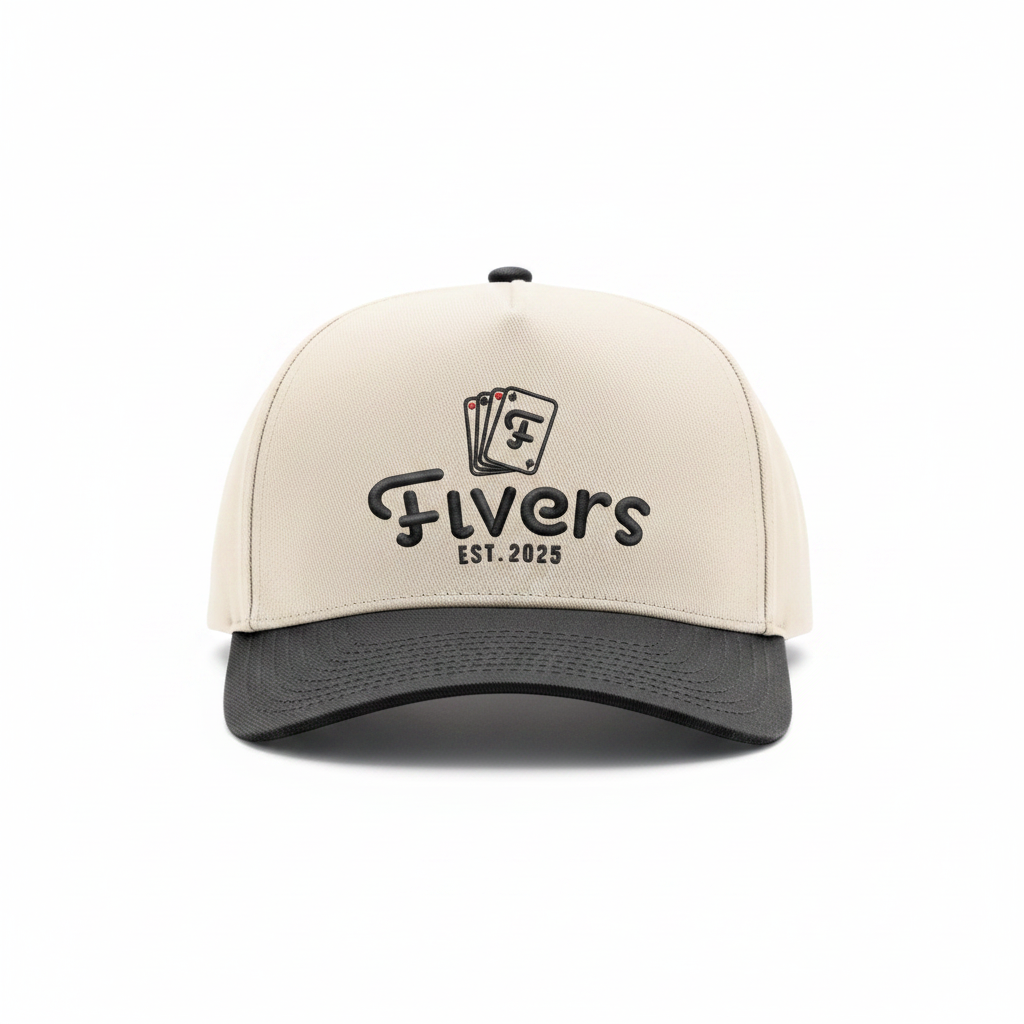 Fivers Hat Front View