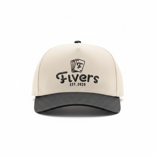 Fivers Hat Front View